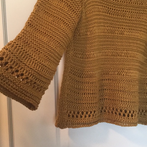 Moth - Anthropologie, Cropped Open Weave Sweater - SALE 4 for$20 - Picture 6 of 7